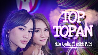 TOP TOPAN - Arlida Putri Feat Mala Agatha-Kulo Pon Angkat Tangan Remix version(OFFICIAL MUSIC VIDEO)