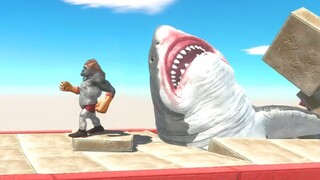 Megalodon Ambush - Animal Revolt Battle Simulator