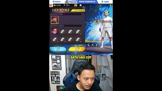 Spin Lucky Royale Fist Skin Anemo Limelight Part 2 #freefire #shorts