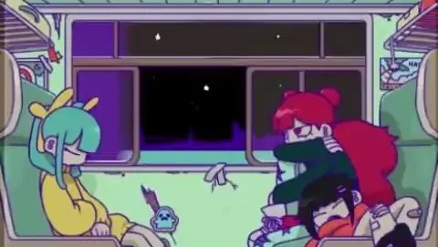 [Animation] Night Train | BGM: Soda City Funk