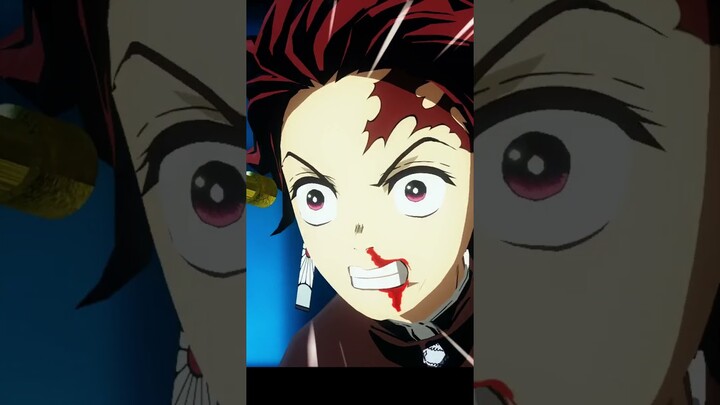 Nezuko,Tanjiro vs hantengu part 3 Kimetsu no Yaiba swordsmith village arc #fan animation #shorts