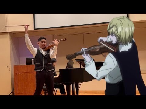 I played Hunter X Hunter in a NATIONAL Violin Competition...