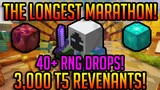 THE LONGEST SLAYER MARATHON EVER?! MORE THAN 40 RNG DROPS! | Hypixel Skyblock