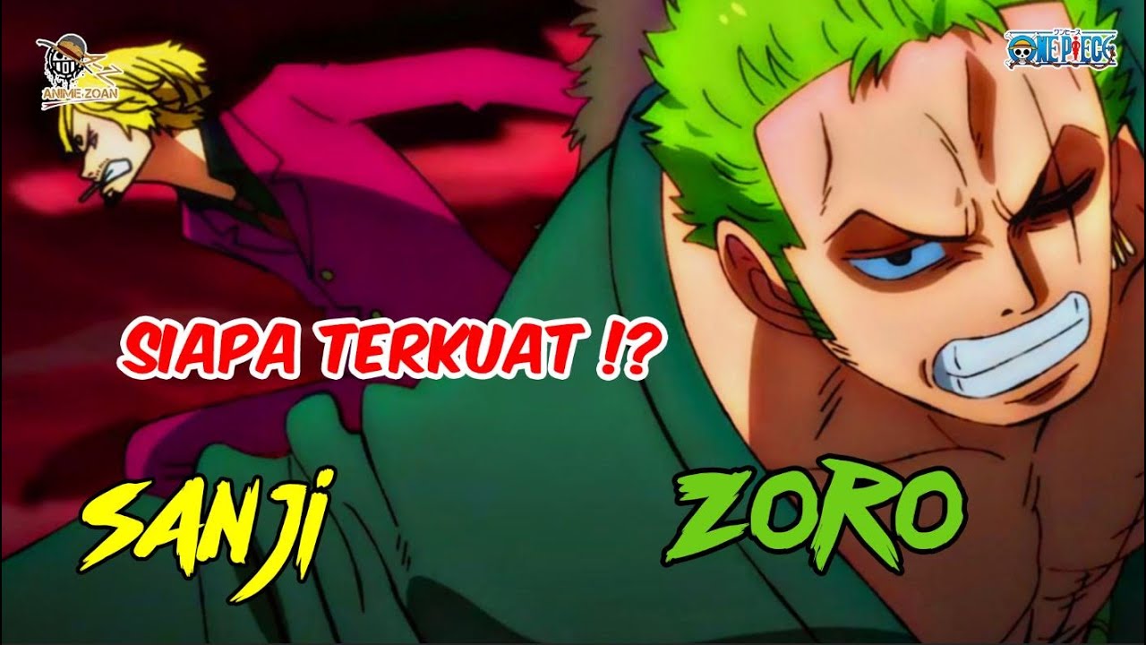 Zoro Atau Sanji Siapa Terkuat One Piece 1001 Bilibili