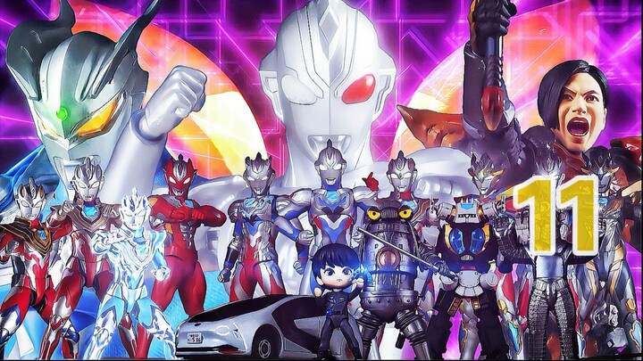 [Stop-motion animation] The most luxurious galactic battle?! The finale of "Shin Ultraman Zeta" [Ult