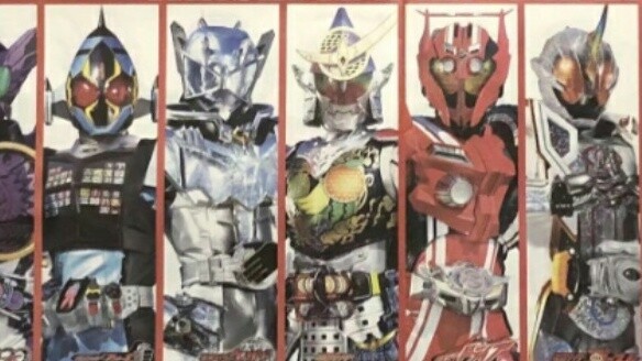 Bentuk Akhir Hiromu memilih sepuluh bentuk akhir Kamen Rider yang paling populer