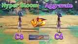 Cyno Aggravate vs Hyperbloom!! which one is better?? GAMEPLAY Comparison!!