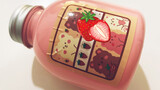 Handmade|Strawberry Milk SLIME