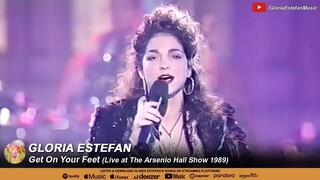 Gloria Estefan - Get On Your Feet (Live at The Arsenio Hall Show 1989)