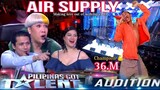PILIPINAS GOT TALENT AUDITION | PART35 /  MAKING LOVE OUT OF NOTHING AT ALL ,AIR SUPPLY, SONGS,