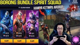 BUNDLE SPIRIT SQUAD - GILA MANTUL BANGET EFEKNYA! LANGSUNG AUTO PAMER! FREE FIRE INDONESIA