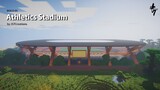 Athletics Stadium in Minecraft Philippines (New Clark City, Pampanga) by JSTCreations