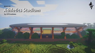 Athletics Stadium in Minecraft Philippines (New Clark City, Pampanga) by JSTCreations