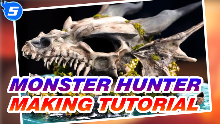 Monster Hunter|Ancient Dragon Bone--Scene making tutorial_5