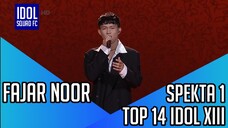 FAJAR NOOR - TAK PANTAS TERLUKA | SPEKTA SHOW 1 INDONESIAN IDOL XIII |