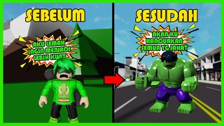 Aku Berubah Menjadi Hulk Karena Ibuku (Brookhaven) - Roblox Indonesia