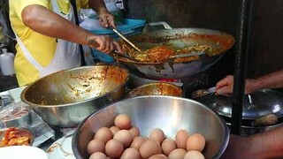 Pad thai Local Market ผัดไทยท่าฉาง ผัดไทยซอสแดง หากินได้ที่สุราษเท่านั้น (หากินยากมาก)