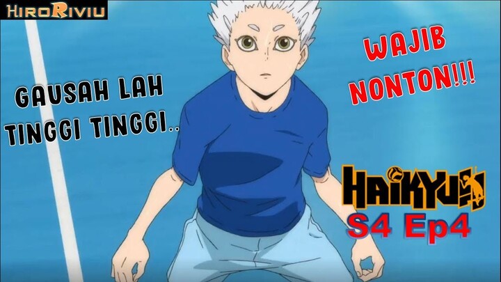 JAGOAN GW.. | Reaksi Normal Haikyuu!! To The Top ep 4