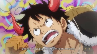 hari pertama bergabung JIMBEI udah di buli satu geng mugiwara wkwkwk...