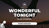 Wonderful Tonight - Elha Nympha (Piano Karaoke)