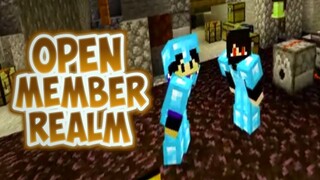 OPEN MEMBER REALM PARTY SERIES! [MCPE] PARTY SERIES #0