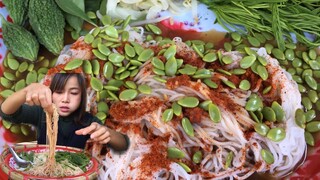 กินข้าวปุ้นน้ำปลาร้านัวเหม็นปะทะเหม็นโอ้ยแซ่บเวอร์19/2/2020