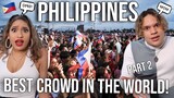 WTF...There's More | Latinos react to Philippine's AMAZING LIVE MUSIC CROWDS! PT2