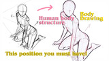 [Lukisan] Tutorial melukis: Struktur tubuh manusia