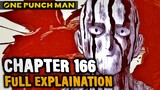 ONE PUNCH MAN MANGA CHAPTER 166 FULL EXPLANATION: OPM CHAPTER 166 || COMICS COUNTER|| HINDI
