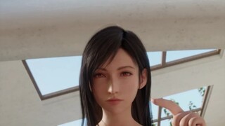 [3D/Tifa] Tifa mocks you for being short