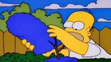 The Simpsons – “Siapa yang tahu kenapa Maggie memiliki kepala nanas berwarna biru?”