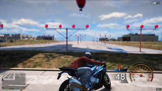 GTA 5 Siêu Xe BMW 1000RR Độ 400 Mã Lực Đua Với Máy Bay Phản Lực Boeing 747 Lớn Nhất Thế Giới