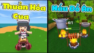 Cách thuần hóa Cua & Nấu đồ ăn trong Mini World