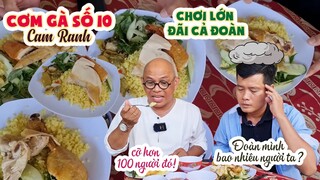 Nhậu bia là xưa rồi giờ Color Man với Khương Dừa nhậu CƠM GÀ vậy mới vui ??? | Color Man Food