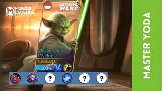 MASTER CYCLOPS PINDAH DUNIA | GAMEPLAY SKIN STAR WARS CYCLOPS MASTER YODA | Mobile Legends Bang Bang