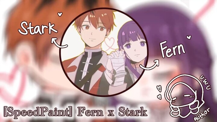 [SpeedPaint] Fern x Stark Cebol💕