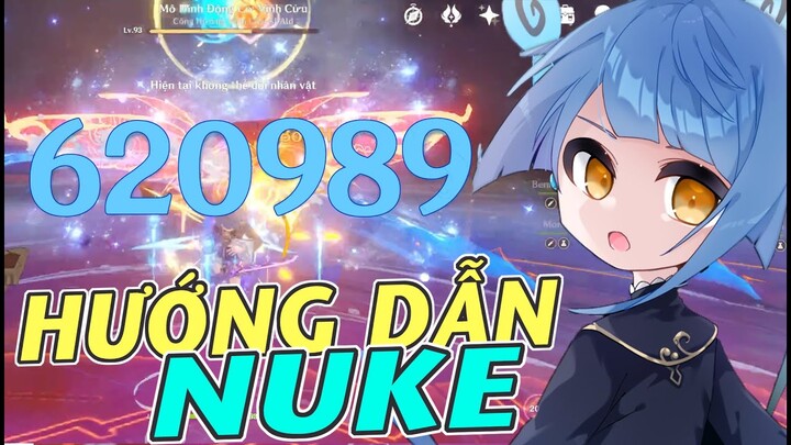 HƯỚNG DẪN NUKE XINGQIU | CÁCH CHỌN THÁNH DI VẬT | GENSHIN IMPACT |