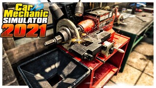 NEW Brake Lathe and Test Path Will Save You CASH // Car Mechanic Simulator 2021 Gameplay //