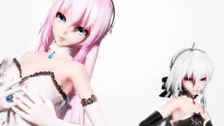 【MMD】Love Me If You Can - TDA Cross Haku X ลูก้า HD 1080p