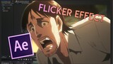 Flicker effect - After effects AMV tutorial