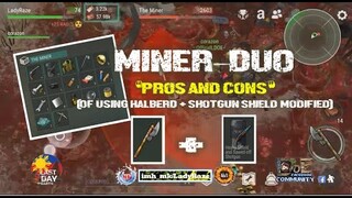 "CHEAPEST WAY TO DO MINER - DUO" using HALBERD + SG Shield Modified/season 12 - LDOE