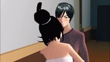 hantu - drama horor Sakura School Simulator | mutia animasi | sedya isty | peanut butter