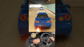 GTR-R34 แข่งกัน เสียงลั่นๆ #shorts