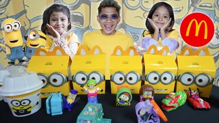 BERBURU HAPPY MEAL MINION‼️ DAPAT BANYAK MAINAN KITA BORONG SEMUANYA‼️😱