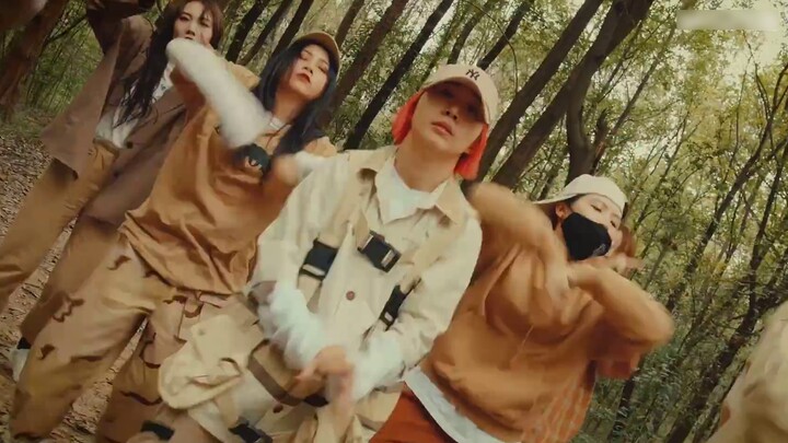 【ONeeCrew】Let's see what the team work of Zhang Yixing's three-time flip is like Sheep NAMANANA cove