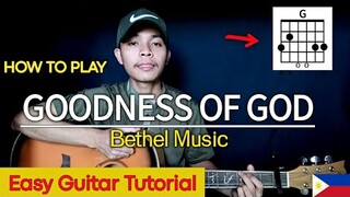 Bethel Music - Goodness of God(Guitar Chords tutorial)