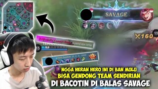 GA HERAN NI HERO DI BAN MULU SKRG! GILA BISA GENDONG TEAM SENDIRIAN, COMEBACK KILL SAMPE 23 + SAVAGE