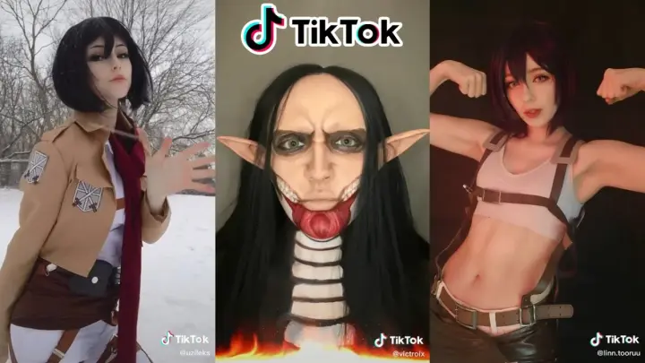 TOP 25 Attack on Titan Cosplays Very Real | TIKTOK COMPILATION #1