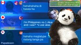 TOP 1 PHILIPPINES AKAI PRANK! | MY TEAMMATES SHOCKED ON MY PERFORMANCE!
