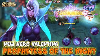 Valentina Mobile Legends , Next New Hero Valentina Gameplay - Mobile Legends Bang Bang